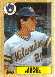 1987 Topps Baseball Cards      079      Juan Nieves